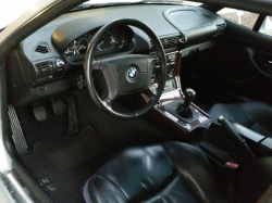 1999 BMW Z3 Coupe in Titanium Silver Metallic over Black