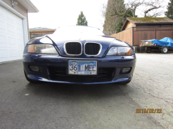 1999 BMW Z3 Coupe in Montreal Blue Metallic over Black