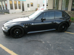 2000 BMW Z3 Coupe in Jet Black 2 over Extended Black
