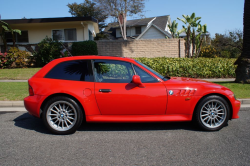 1999 BMW Z3 Coupe in Hell Red over Extended Black