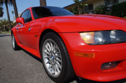 1999 BMW Z3 Coupe in Hell Red over Extended Black