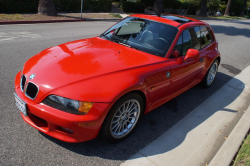 1999 BMW Z3 Coupe in Hell Red over Extended Black