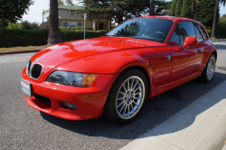 1999 BMW Z3 Coupe in Hell Red over Extended Black