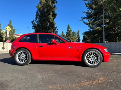 1999 BMW Z3 Coupe in Hell Red over Extended Black