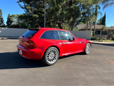 1999 BMW Z3 Coupe in Hell Red over Extended Black