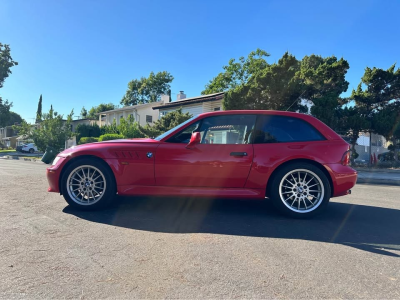 1999 BMW Z3 Coupe in Hell Red over Extended Black