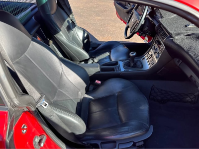 1999 BMW Z3 Coupe in Hell Red over Extended Black