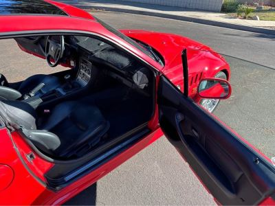 1999 BMW Z3 Coupe in Hell Red over Extended Black