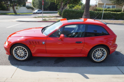 1999 BMW Z3 Coupe in Hell Red over Extended Black