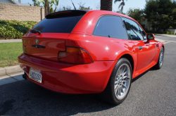 1999 BMW Z3 Coupe in Hell Red over Extended Black