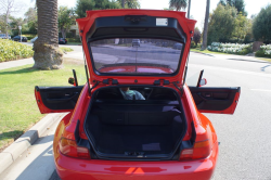 1999 BMW Z3 Coupe in Hell Red over Extended Black