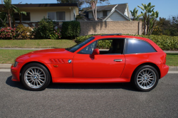 1999 BMW Z3 Coupe in Hell Red over Extended Black