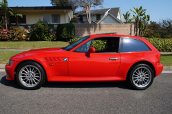 1999 BMW Z3 Coupe in Hell Red over Extended Black