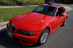 1999 BMW Z3 Coupe in Hell Red over Extended Black