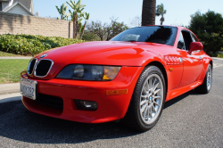 1999 BMW Z3 Coupe in Hell Red over Extended Black