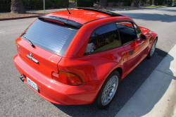 1999 BMW Z3 Coupe in Hell Red over Extended Black