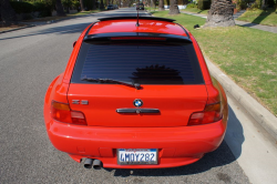 1999 BMW Z3 Coupe in Hell Red over Extended Black