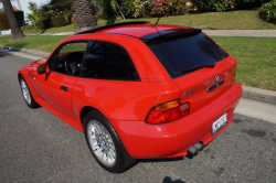 1999 BMW Z3 Coupe in Hell Red over Extended Black