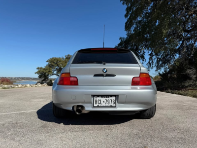 1999 BMW Z3 Coupe in Arctic Silver Metallic over Tanin Red