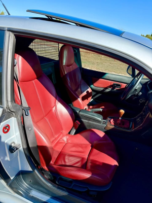 1999 BMW Z3 Coupe in Arctic Silver Metallic over Tanin Red