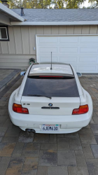1999 BMW Z3 Coupe in Alpine White 3 over Extended Walnut