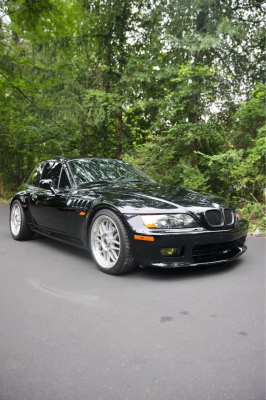 1999 BMW Z3 Coupe in Jet Black 2 over Black
