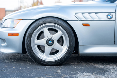 1999 BMW Z3 Coupe in Arctic Silver Metallic over Black