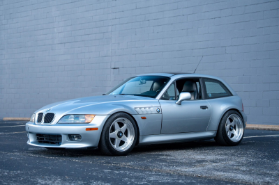1999 BMW Z3 Coupe in Arctic Silver Metallic over Black
