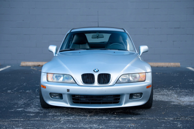 1999 BMW Z3 Coupe in Arctic Silver Metallic over Black