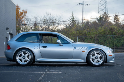 1999 BMW Z3 Coupe in Arctic Silver Metallic over Black