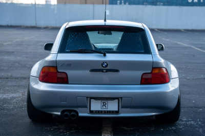 1999 BMW Z3 Coupe in Arctic Silver Metallic over Black