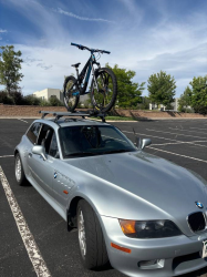 1999 BMW Z3 Coupe in Arctic Silver Metallic over Black