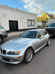 1999 BMW Z3 Coupe in Arctic Silver Metallic over Black