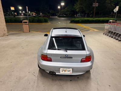 1999 BMW Z3 Coupe in Arctic Silver Metallic over Black
