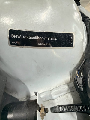 1999 BMW Z3 Coupe in Arctic Silver Metallic over Black
