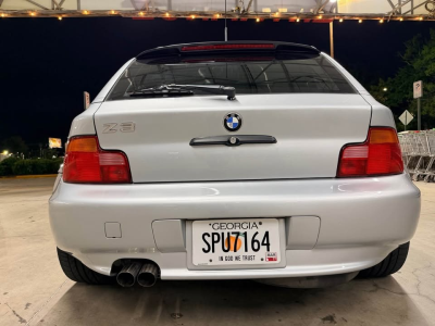 1999 BMW Z3 Coupe in Arctic Silver Metallic over Black
