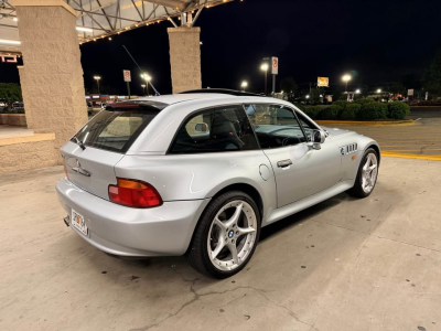 1999 BMW Z3 Coupe in Arctic Silver Metallic over Black