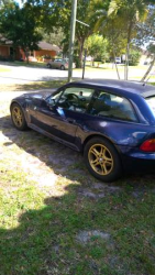 1999 BMW Z3 Coupe in Montreal Blue Metallic over E36 Sand Beige