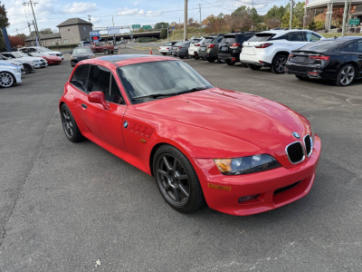 1999 BMW Z3 Coupe in Hell Red over E36 Sand Beige