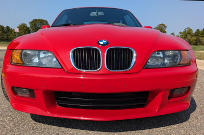 1999 BMW Z3 Coupe in Hell Red over E36 Sand Beige