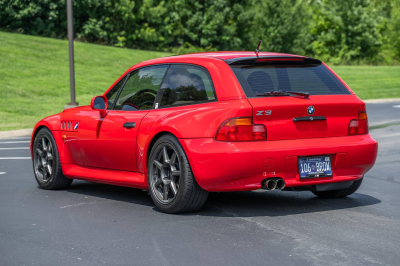 1999 BMW Z3 Coupe in Hell Red over E36 Sand Beige