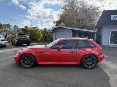 1999 BMW Z3 Coupe in Hell Red over E36 Sand Beige