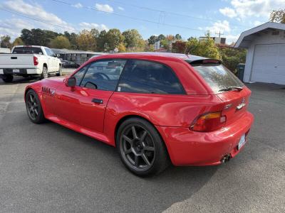 1999 BMW Z3 Coupe in Hell Red over E36 Sand Beige
