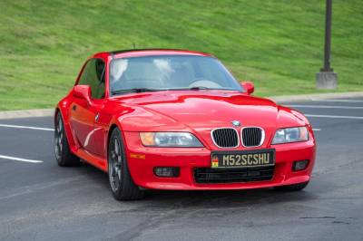 1999 BMW Z3 Coupe in Hell Red over E36 Sand Beige