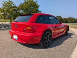 1999 BMW Z3 Coupe in Hell Red over E36 Sand Beige