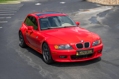 1999 BMW Z3 Coupe in Hell Red over E36 Sand Beige