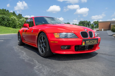 1999 BMW Z3 Coupe in Hell Red over E36 Sand Beige