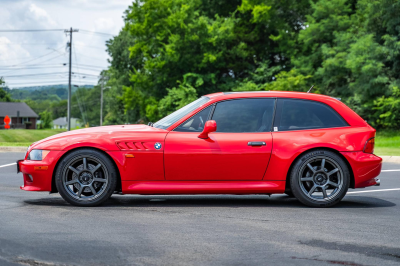 1999 BMW Z3 Coupe in Hell Red over E36 Sand Beige