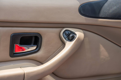 1999 BMW Z3 Coupe in Hell Red over E36 Sand Beige