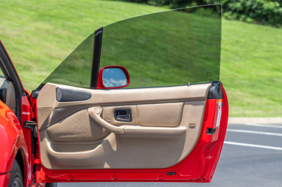 1999 BMW Z3 Coupe in Hell Red over E36 Sand Beige